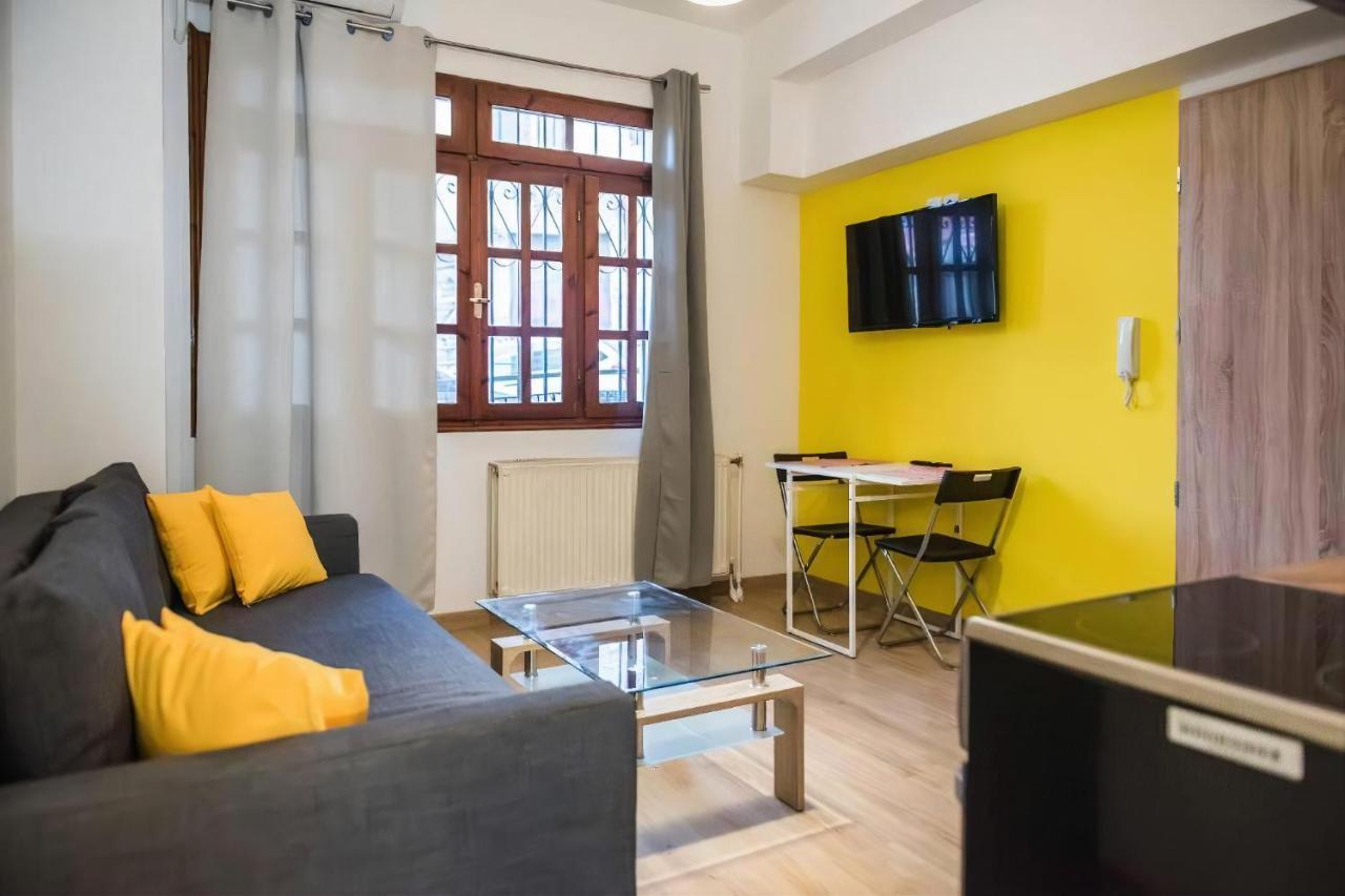 Yellow Geranium Apartment Tesalonika Bagian luar foto